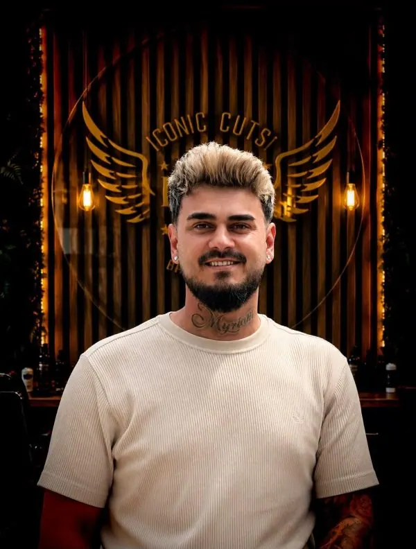 Portrait of Louis at Iconic Cuts