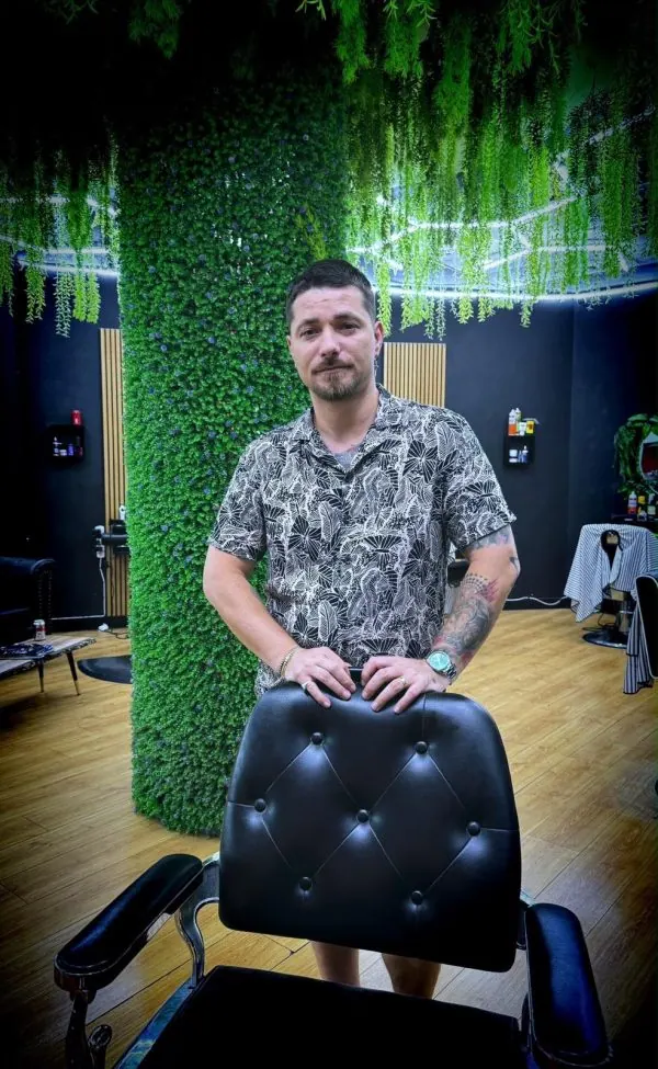 Portrait of Mihai at Iconic Cuts